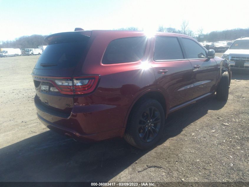 2022 DODGE DURANGO R/T PLUS VIN: 1C4SDJCT4NC191162