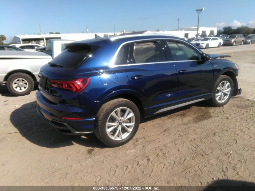 2021 AUDI Q3 S LINE PREMIUM VIN: WA1DECF36M1120725