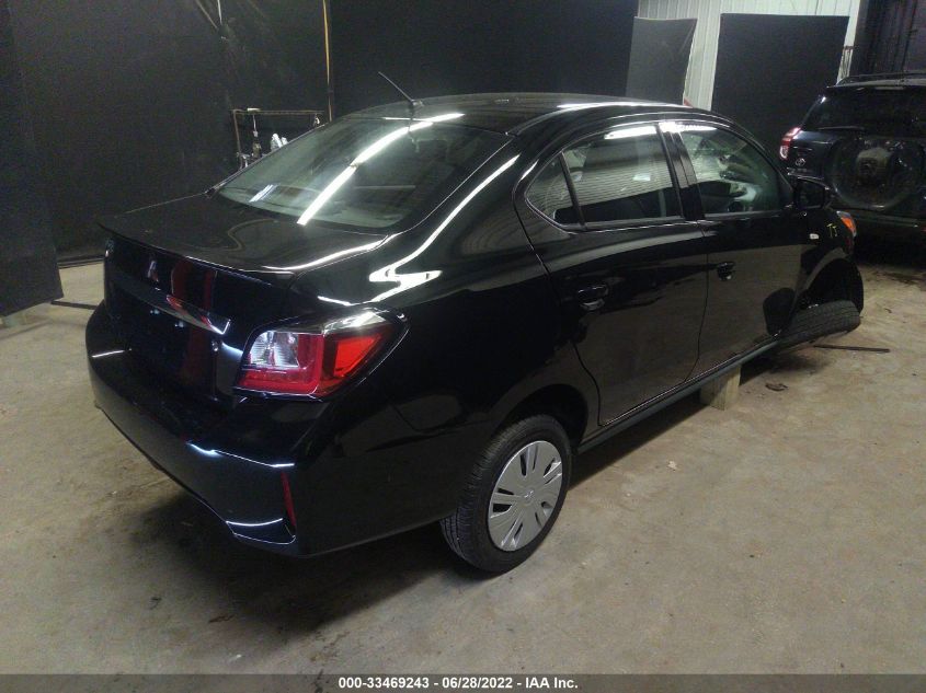 2022 MITSUBISHI MIRAGE G4 ES/LE/BLACK EDITION VIN: ML32FUFJ8NHF04048
