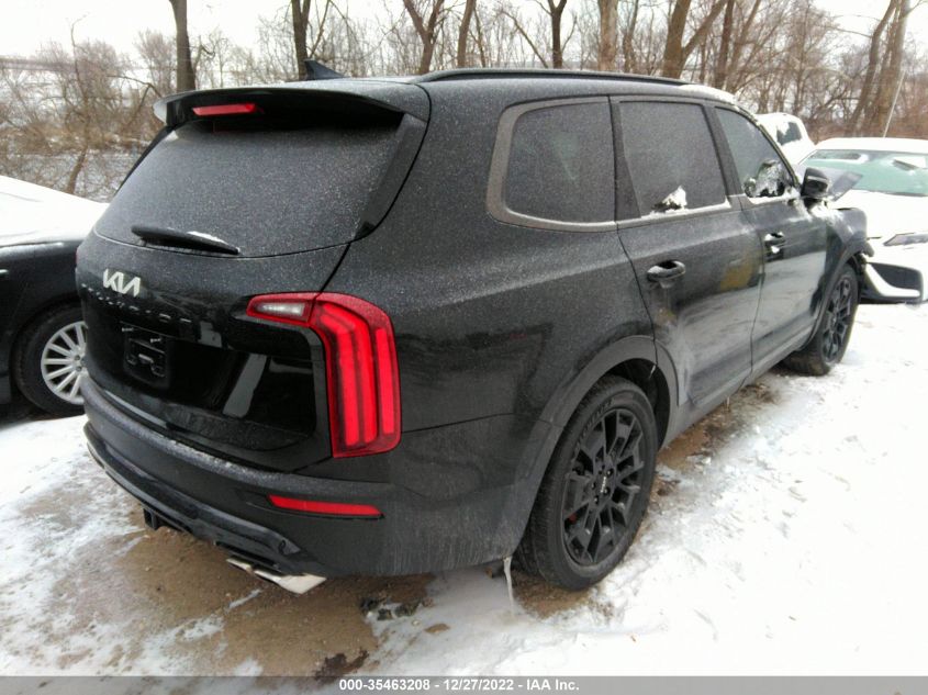 2022 KIA TELLURIDE SX VIN: 5XYP5DHC0NG196464