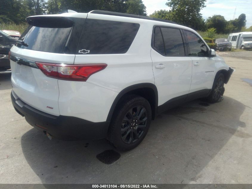 2021 CHEVROLET TRAVERSE RS VIN: 1GNEVJKW4MJ120065