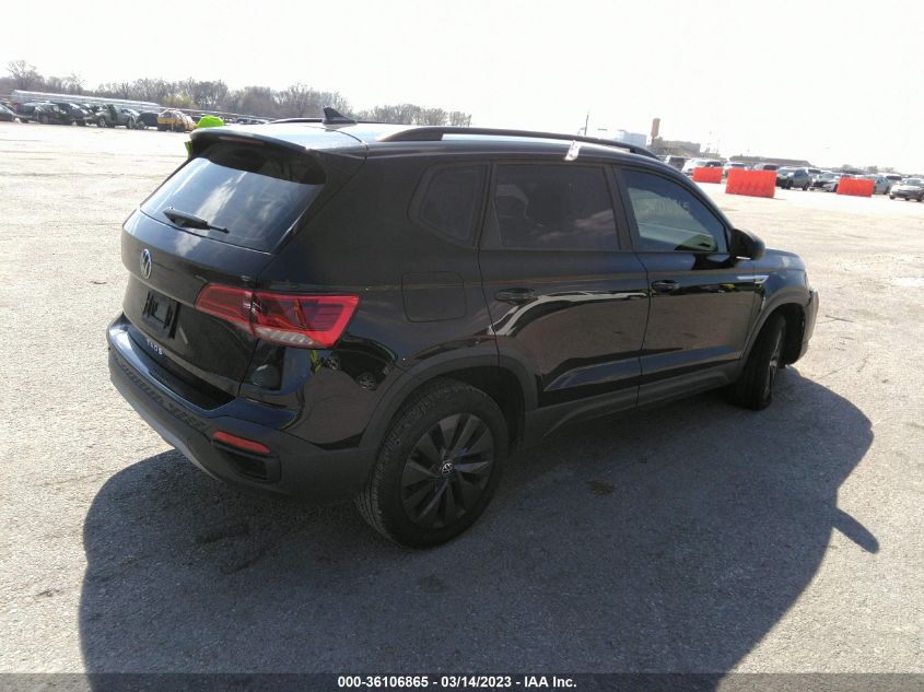 2022 VOLKSWAGEN TAOS S VIN: 3VVCX7B27NM074392