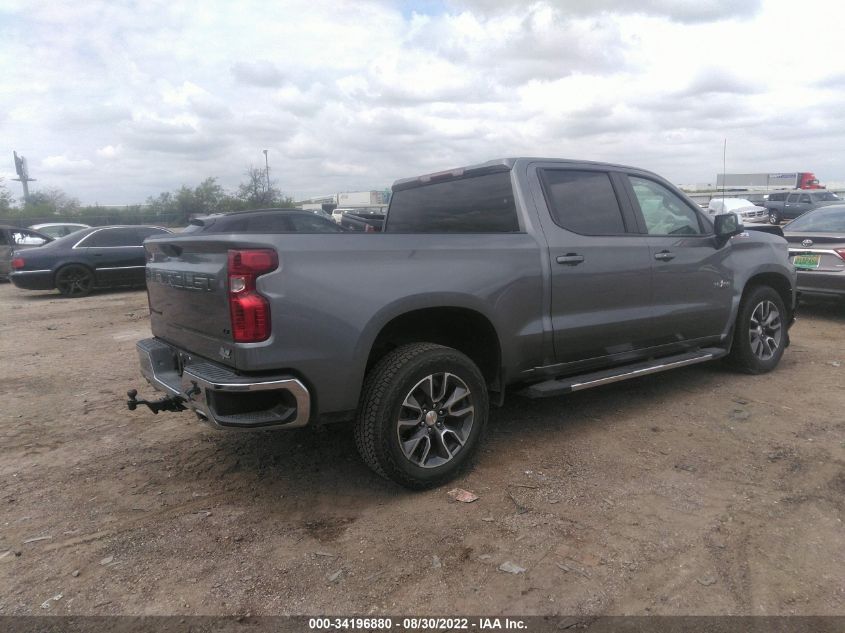 2021 CHEVROLET SILVERADO 1500 LT VIN: 3GCUYDED9MG465889