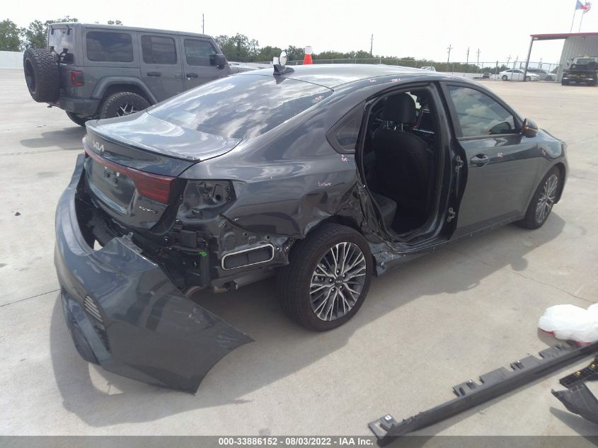 2022 KIA FORTE GT-LINE VIN: 3KPF54AD3NE439650