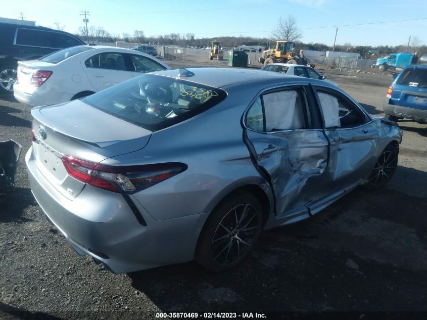 2022 TOYOTA CAMRY SE VIN: 4T1G11AK6NU067022