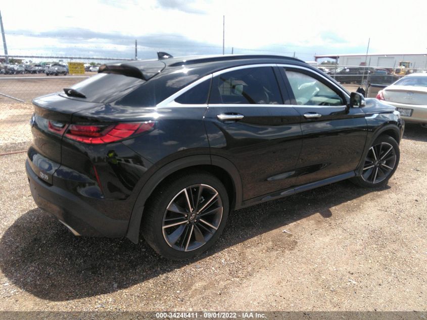 2022 INFINITI QX55 LUXE VIN: 3PCAJ5J39NF113607