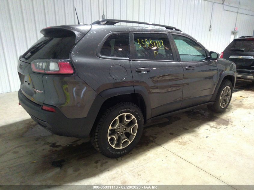 2022 JEEP CHEROKEE TRAILHAWK VIN: 1C4PJMBX7ND536764
