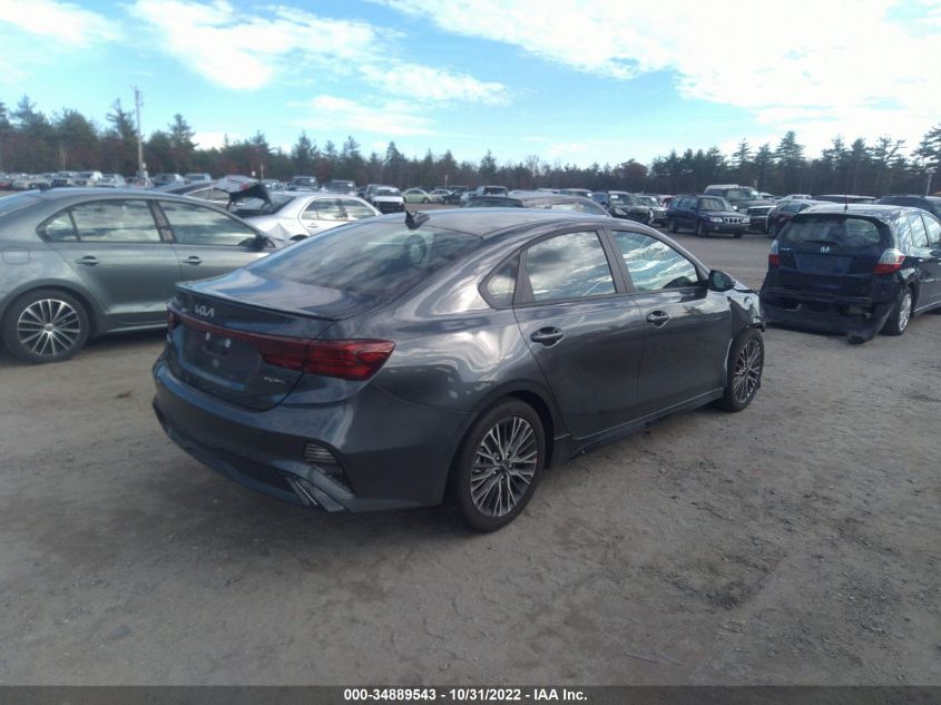 2022 KIA FORTE GT-LINE VIN: 3KPF54AD9NE501844