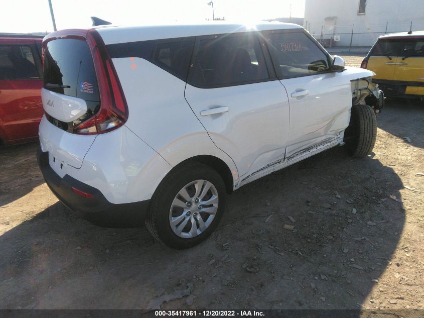 2022 KIA SOUL LX VIN: KNDJ23AU1N7173798