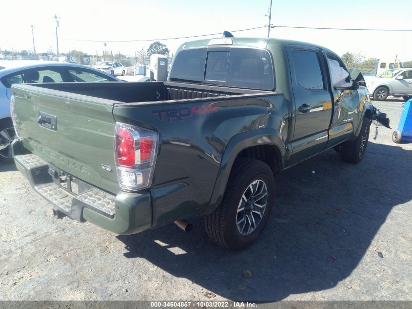 2022 TOYOTA TACOMA 4WD SR/SR5/TRD SPORT VIN: 3TMCZ5AN8NM485115