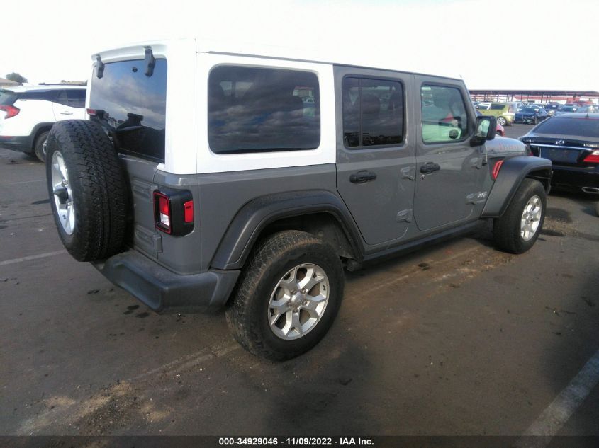 2021 JEEP WRANGLER UNLIMITED ISLANDER VIN: 1C4HJXDN4MW575283