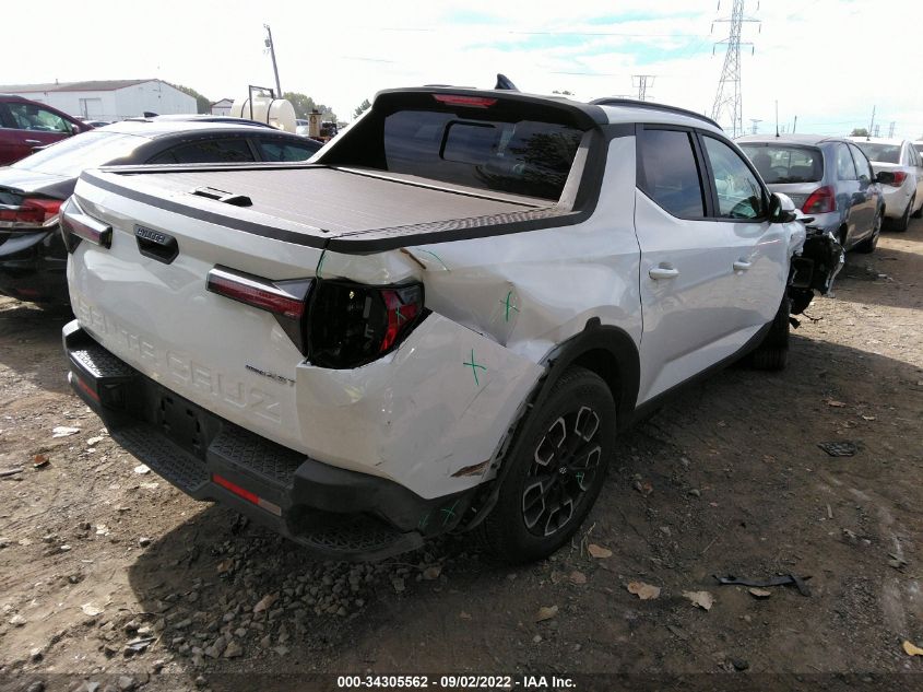 2022 HYUNDAI SANTA CRUZ SEL PREMIUM VIN: 5NTJDDAF7NH006876