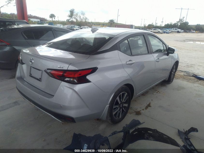 2022 NISSAN VERSA SV VIN: 3N1CN8EVXNL832895