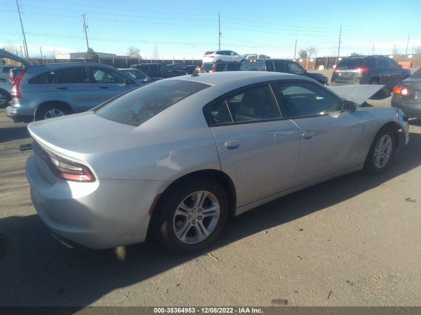 2021 DODGE CHARGER SXT VIN: 2C3CDXBG2MH642939