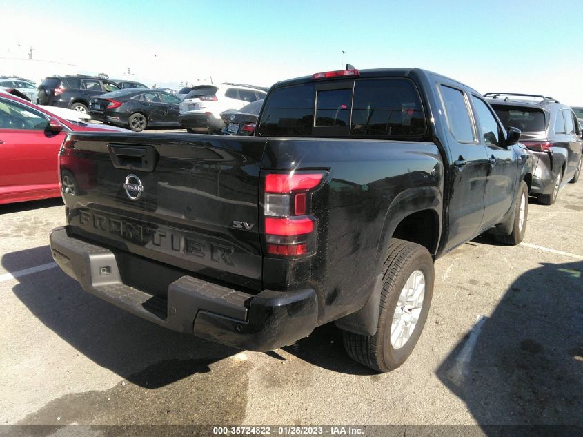 2022 NISSAN FRONTIER SV VIN: 1N6ED1EJ1NN619599