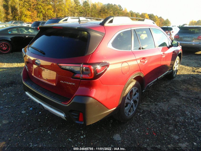 2022 SUBARU OUTBACK LIMITED VIN: 4S4BTANCXN3188827