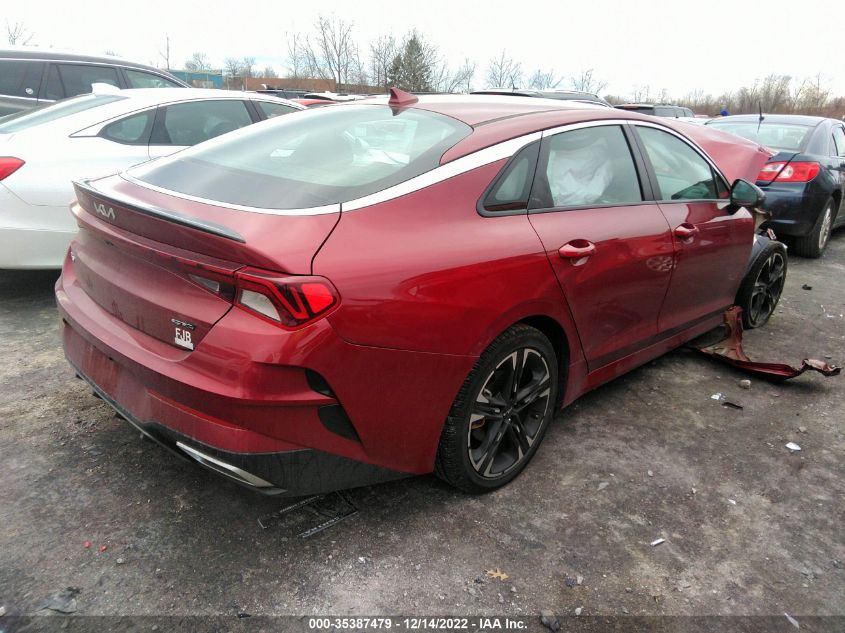 2022 KIA K5 GT-LINE VIN: 5XXG64J21NG143470