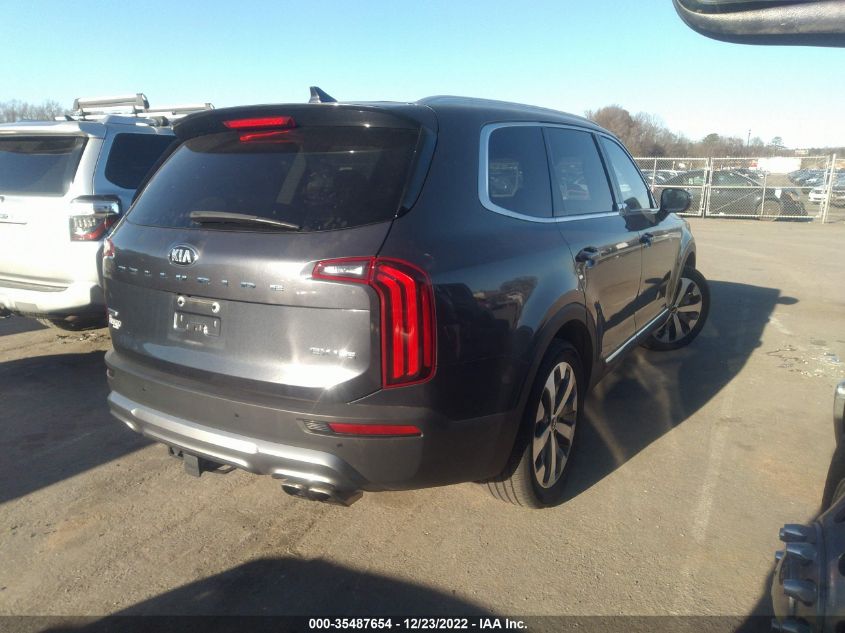 2021 KIA TELLURIDE EX VIN: 5XYP3DHC6MG113799