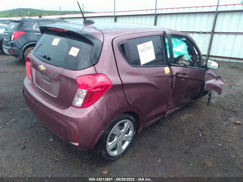 2020 CHEVROLET SPARK LS VIN: KL8CB6SA6LC424620