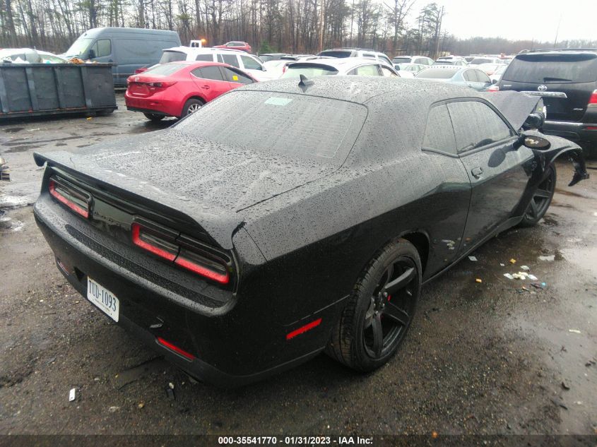 2022 DODGE CHALLENGER SRT HELLCAT REDEYE VIN: 2C3CDZL99NH211172