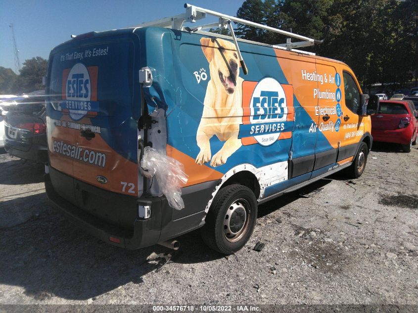 2021 FORD TRANSIT CARGO VAN VIN: 1FTBR1YG9MKA35054