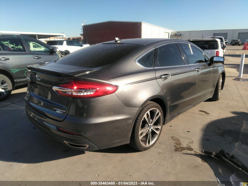 2020 FORD FUSION TITANIUM VIN: 3FA6P0D92LR175388