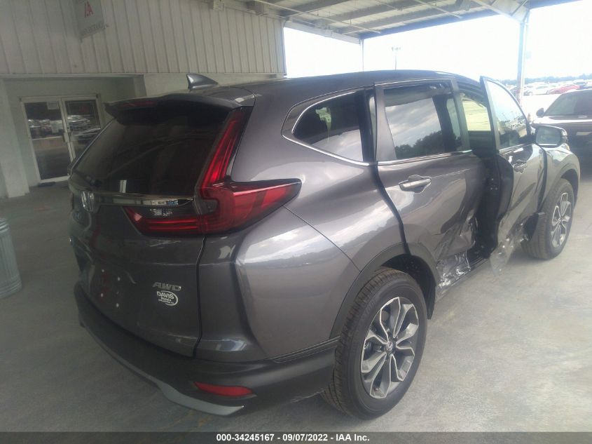 2022 HONDA CR-V EX-L VIN: 2HKRW2H82NH636392