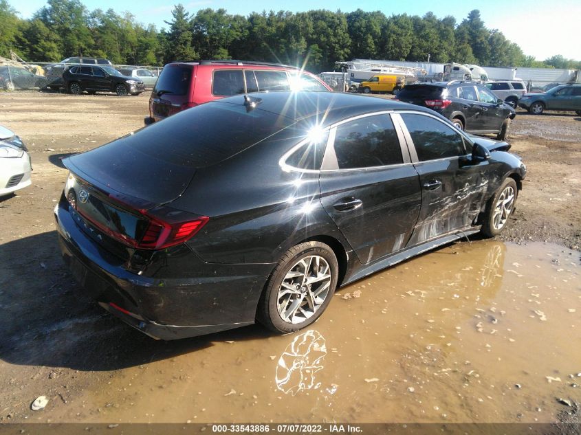 2020 HYUNDAI SONATA SEL VIN: 5NPEF4JAXLH001456