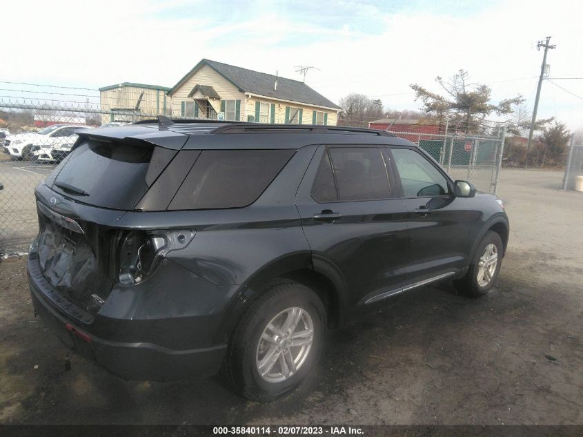 2022 FORD EXPLORER XLT VIN: 1FMSK8DH9NGB38079