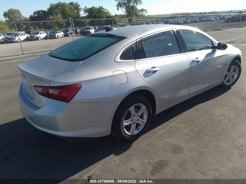 2021 CHEVROLET MALIBU LS VIN: 1G1ZC5STXMF035563