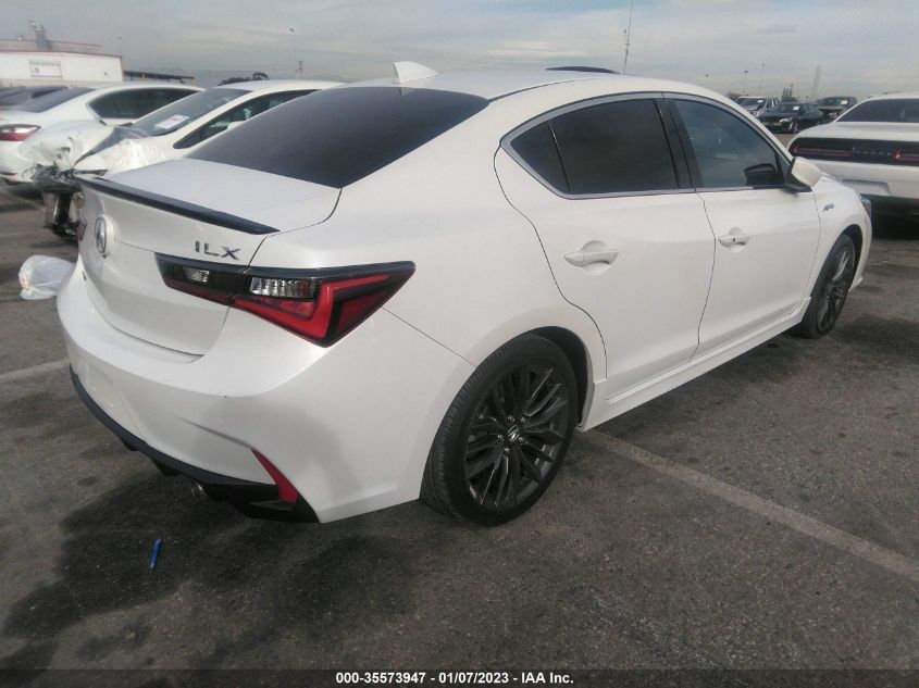 2021 ACURA ILX PACKAGE VIN: 19UDE2F84MA011631