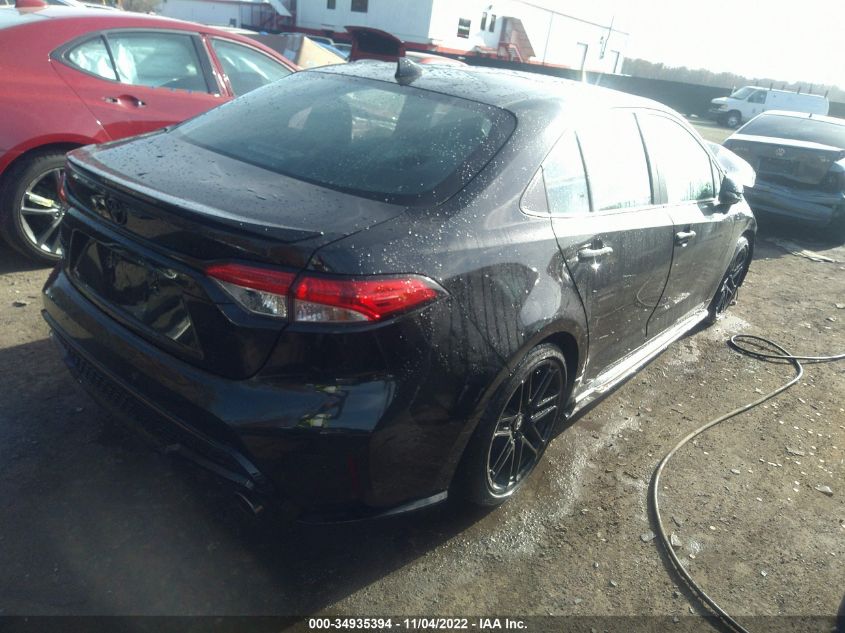 2022 TOYOTA COROLLA SE/SE NIGHTSHADE/APEX SE VIN: 5YFS4MCE8NP119245