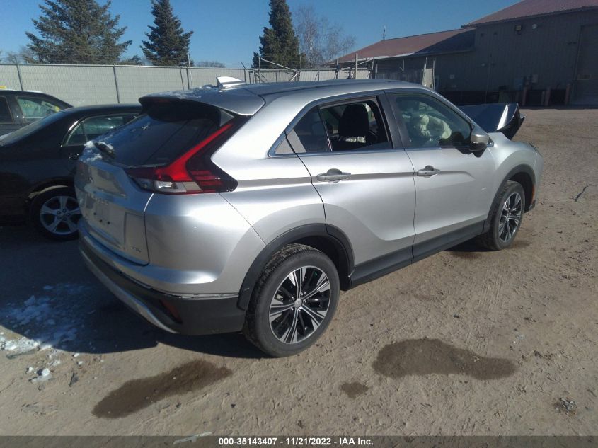 2022 MITSUBISHI ECLIPSE CROSS SE/SEL VIN: JA4ATWAA2NZ002450