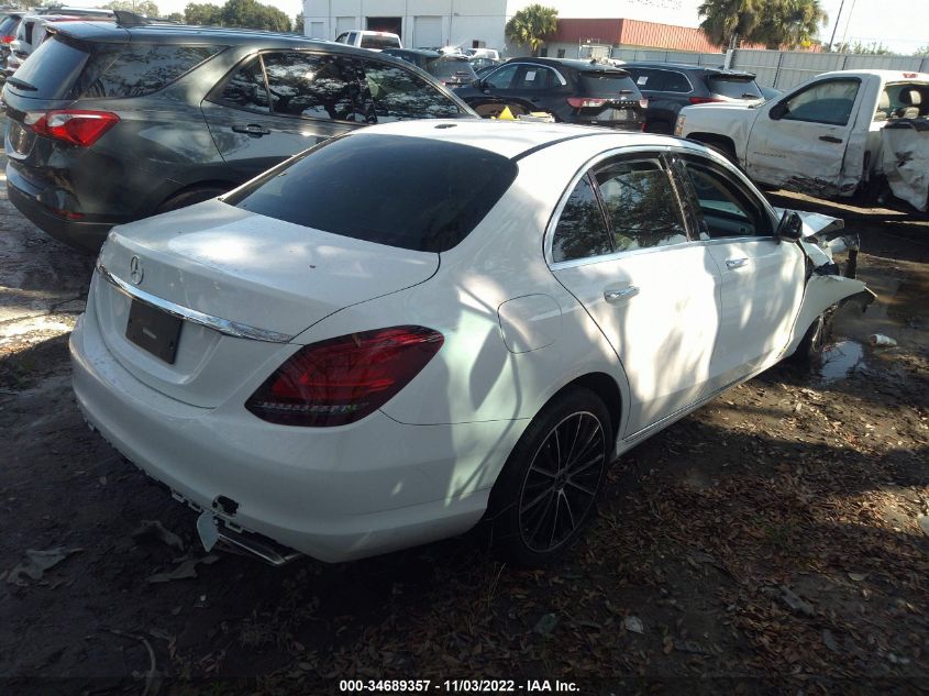 2021 MERCEDES-BENZ C-CLASS C 300 VIN: W1KWF8DB1MR653320