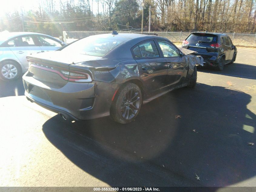 2022 DODGE CHARGER R/T VIN: 2C3CDXCT5NH209161
