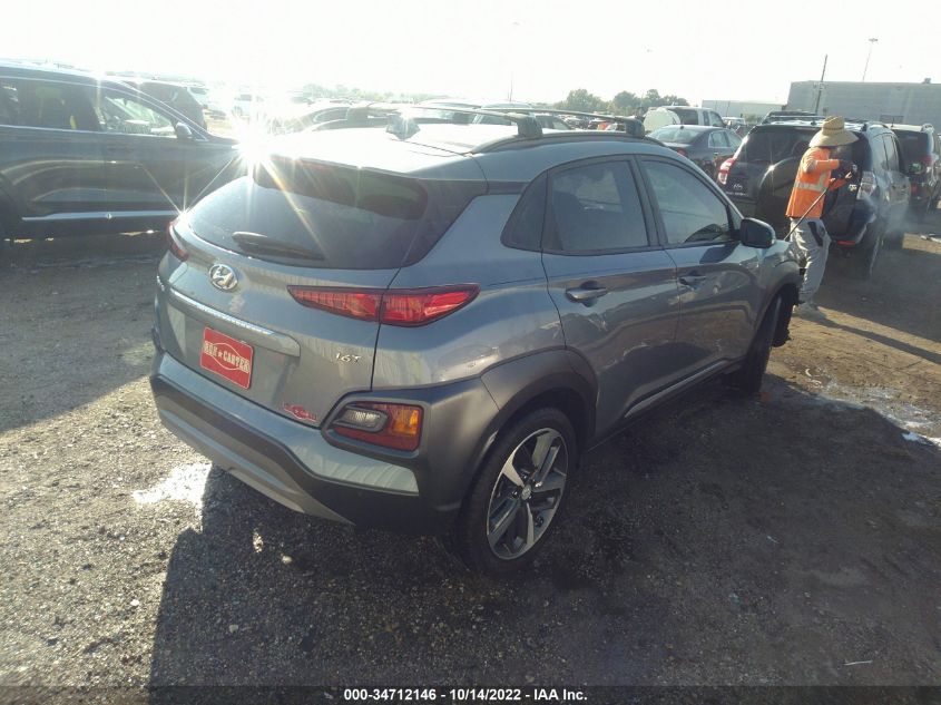2021 HYUNDAI KONA ULTIMATE VIN: KM8K53A54MU612007