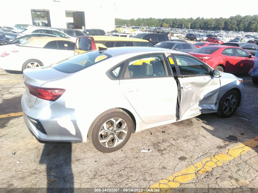 2020 KIA FORTE LXS VIN: 3KPF24AD2LE148322