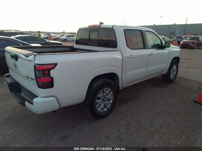 2022 NISSAN FRONTIER SV VIN: 1N6ED1EK8NN649627