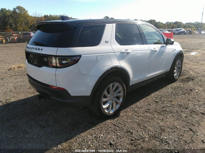 2020 LAND ROVER DISCOVERY SPORT SE VIN: SALCP2FX6LH852926