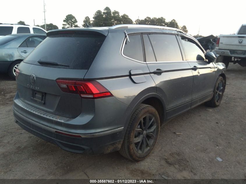 2022 VOLKSWAGEN TIGUAN SE VIN: 3VV3B7AX0NM049216