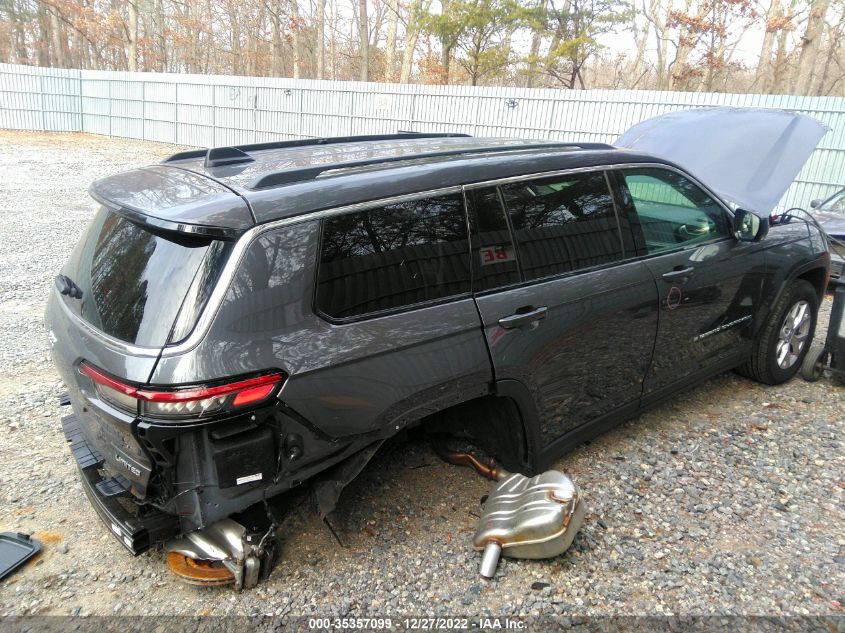 2022 JEEP GRAND CHEROKEE L LIMITED VIN: 1C4RJKBG8N8515122