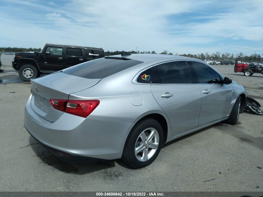 2021 CHEVROLET MALIBU LS VIN: 1G1ZB5ST8MF059928