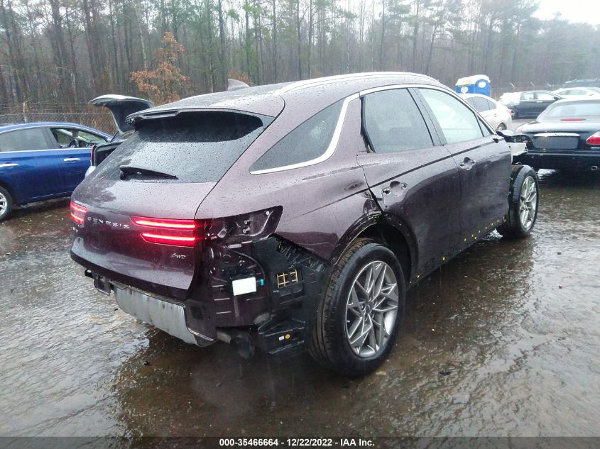 2022 GENESIS GV70 2.5T VIN: KMUMADTB3NU068809