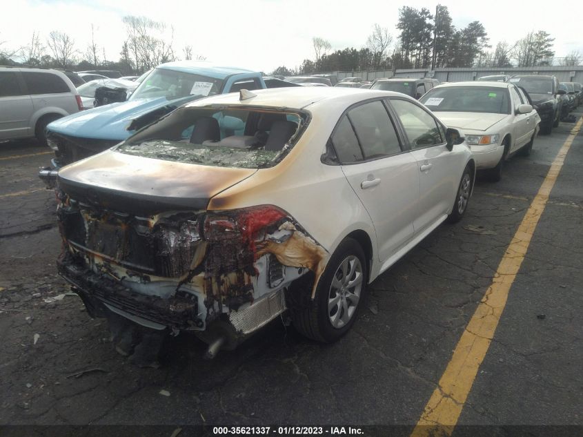 2022 TOYOTA COROLLA LE VIN: JTDEPMAE9N3015136