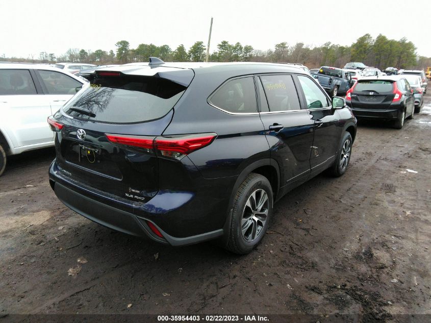 2023 TOYOTA HIGHLANDER L/LE/XLE/XSE/LIMITED VIN: 5TDKDRBH7PS019172