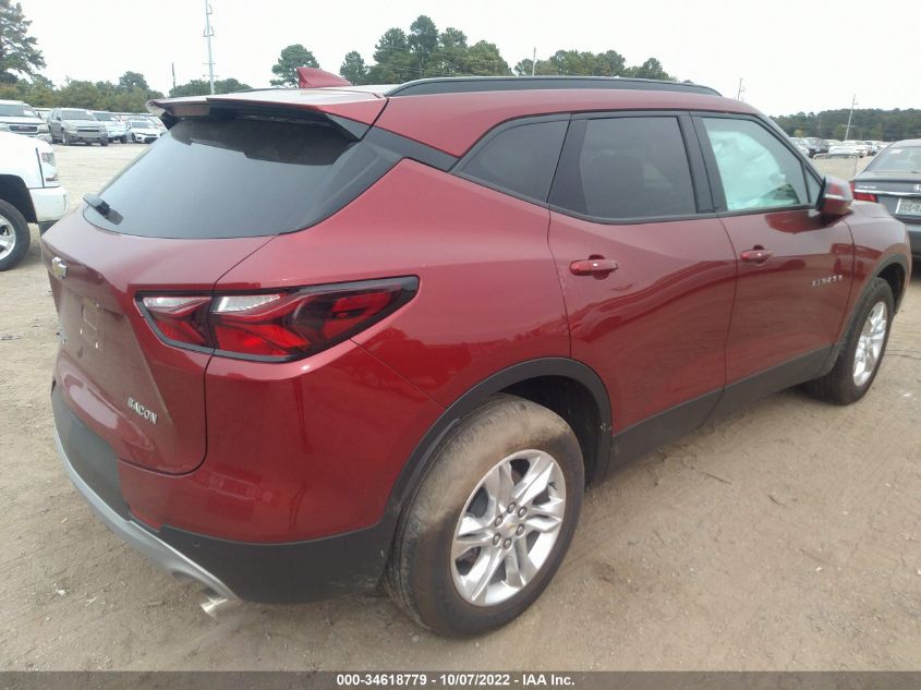 2021 CHEVROLET BLAZER LT VIN: 3GNKBCRS9MS526772