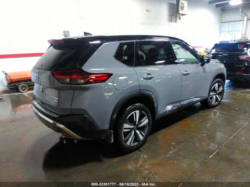 2021 NISSAN ROGUE PLATINUM VIN: JN8AT3DD4MW306958