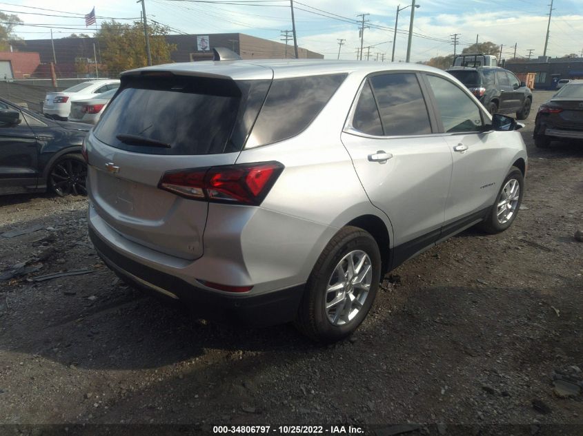 2022 CHEVROLET EQUINOX LT VIN: 3GNAXKEVXNL273867