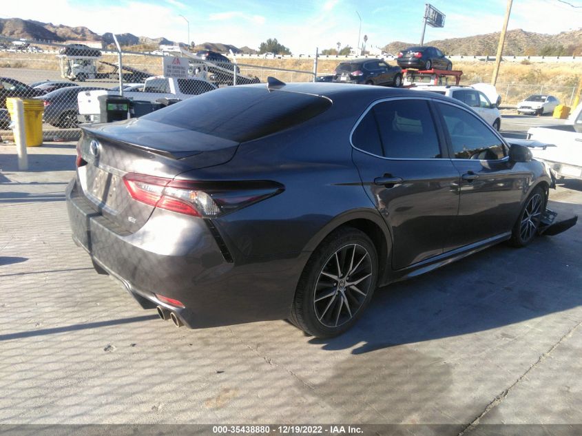 2022 TOYOTA CAMRY SE VIN: 4T1T11AK3NU631174