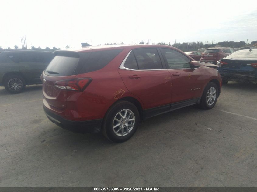 2022 CHEVROLET EQUINOX LT VIN: 3GNAXKEV2NL224811